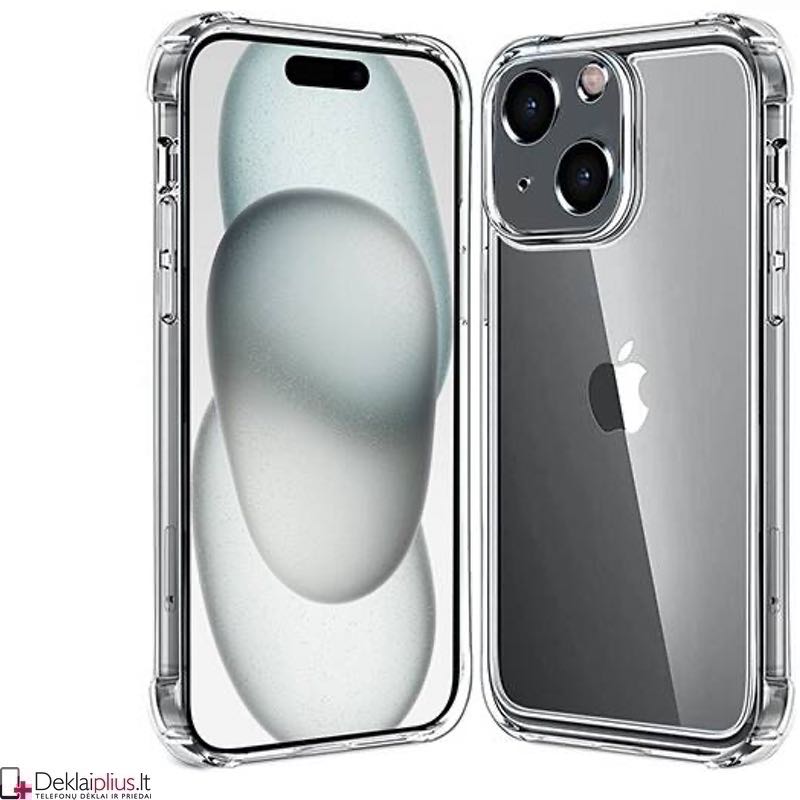 Silikoninis-Anti shock dėklas - permatomas 1.5 mm. (Apple Iphone 15 Plus) Silikoninis-Anti shock dėklas - permatomas 1.5 mm. (Apple Iphone 15 Plus)
